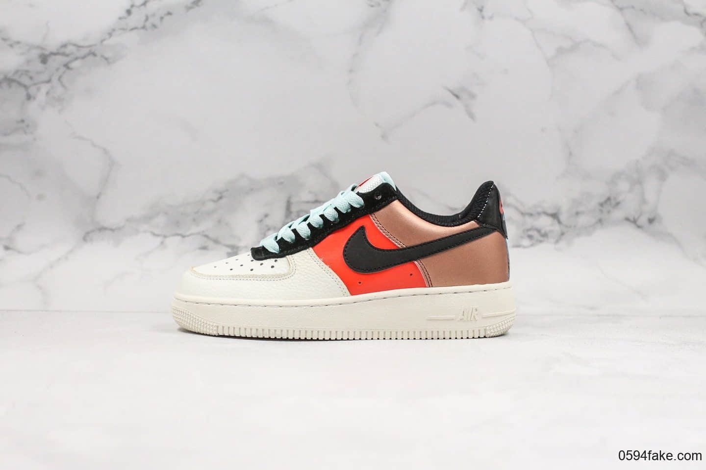 耐克Nike Air Force 1纯原版本低帮空军一号粉红白内嵌式Air Sole气垫缓震 货号：CT3429-900