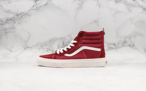 万斯VANS SK8-HI-ZIP联名公司级版本高帮经典复古休闲男女板鞋拉链款小红书爆款全网独家首发配色 货号：VN000XH8GKV