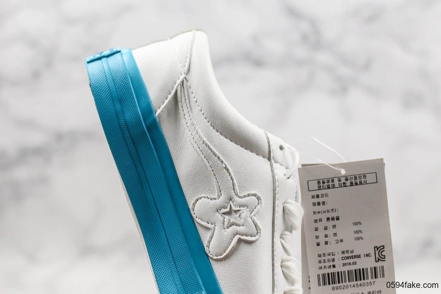 匡威CONVERSE x Tyler the Creator Golf Le Fleur COLOR BLOCK公司级天蓝底小花独家出货正确硅蓝PU中底原档案数据开发