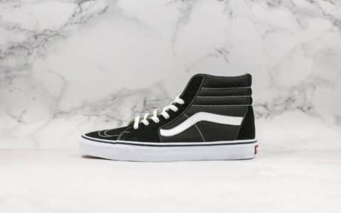 万斯Vans SK8-HI 19款全新翻盖盒经典款纯原新版本柬埔寨CLK钢印原厂硫化大底独立私模