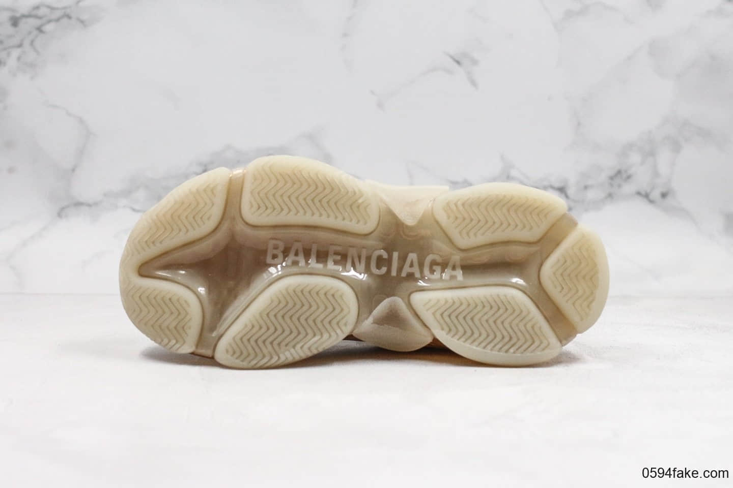 巴黎世家Balenciaga Triple S纯原版本香槟气配色19年官方新款气垫老爹鞋原档案数据开发正确细节欢迎对比
