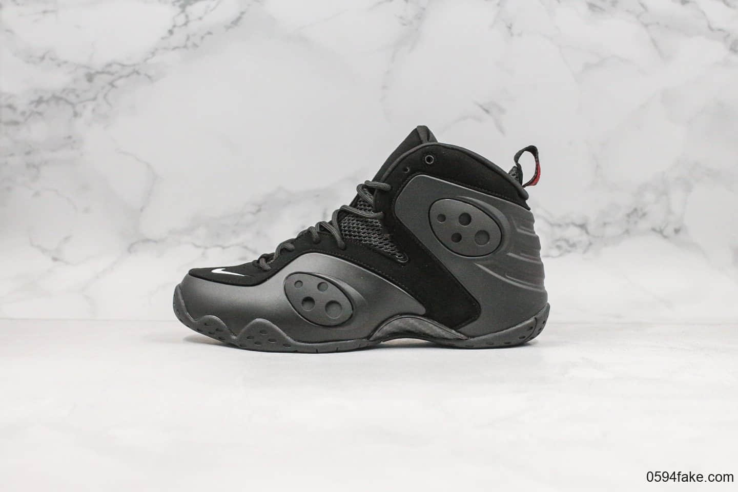 耐克Nike Zoom Rookie Black纯原版本便士哈达威新秀高帮篮球鞋黑色喷泡配色原档案数据开发区别市面通货版本 货号：BQ3379-002