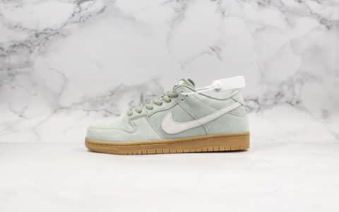 耐克Nike SB Dunk Low Pro Horizon Green纯原版本全新抹茶生胶配色内置气垫原盒原标原代工厂 货号：BQ6817-300