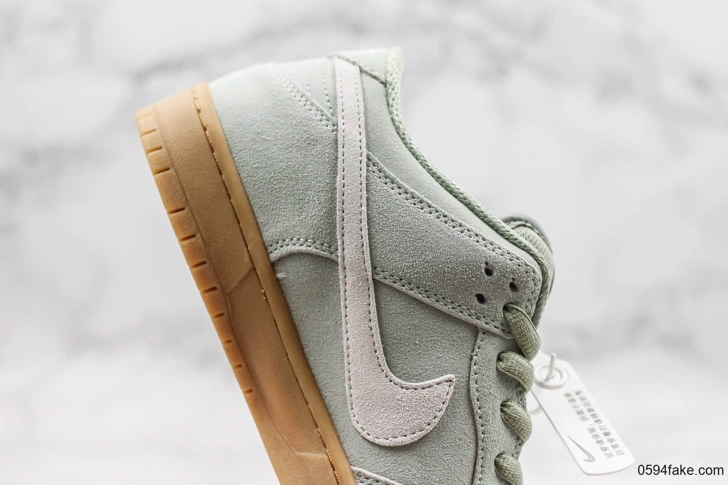 耐克Nike SB Dunk Low Pro Horizon Green纯原版本全新抹茶生胶配色内置气垫原盒原标原代工厂 货号：BQ6817-300