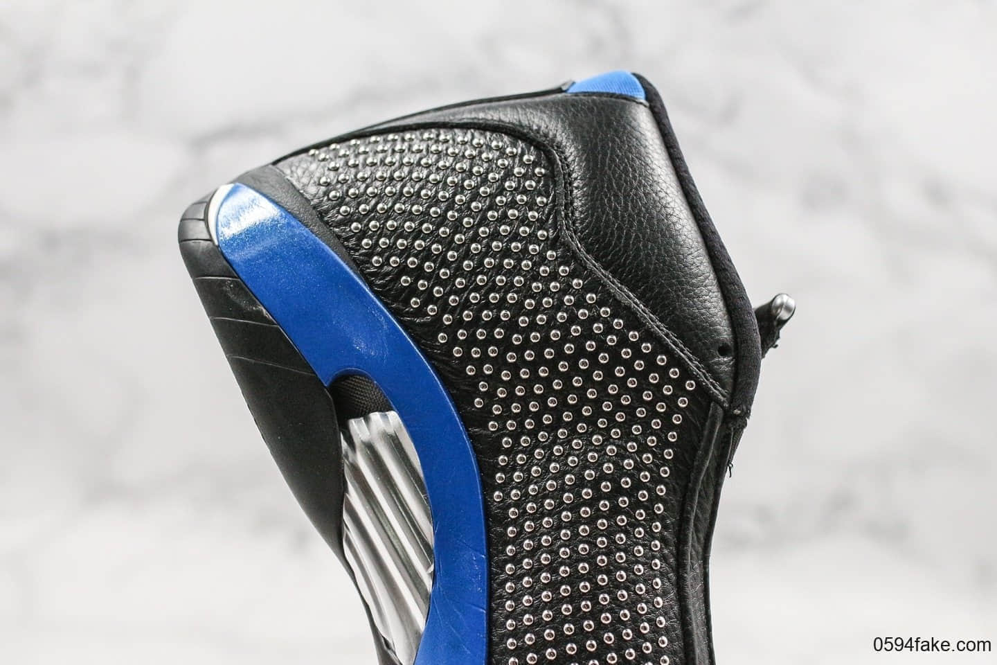 乔丹Air Jordan 14 x Supreme纯原版本联名款AJ14皇家蓝配色法拉利车标型原档案数据开发打造 货号：BV7630-004