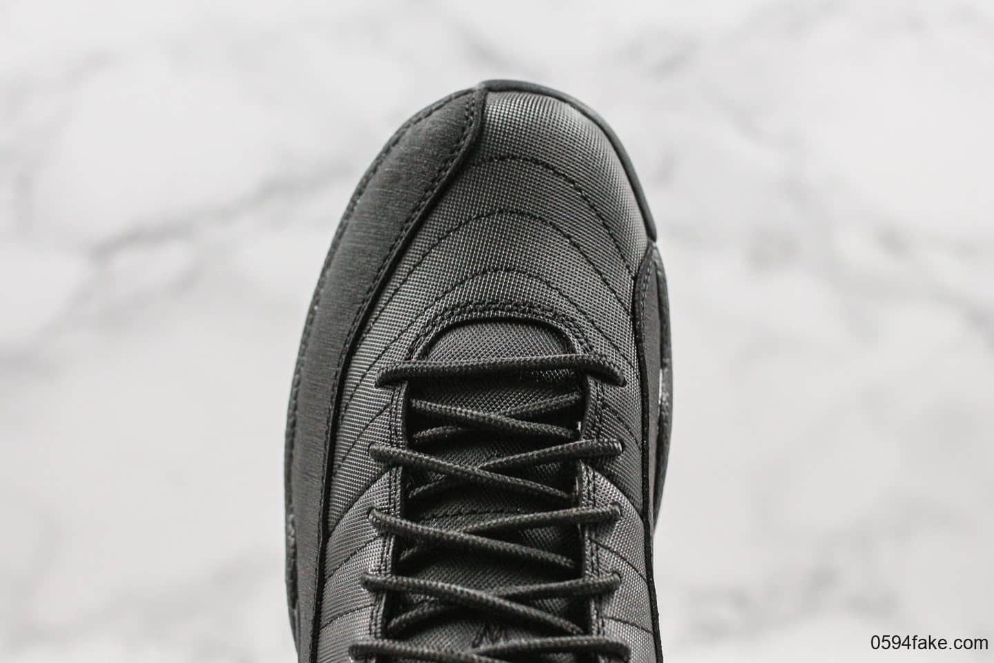 乔丹Air Jordan 12 Retro Wntr FamilyPack纯原版本黑武士配色AJ12真碳板加持鞋面采用防水材质实战篮球鞋 货号：BQ6851-001