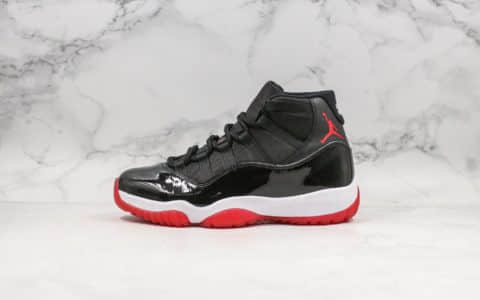 乔丹Air Jordan 11纯原真碳版本高帮AJ11黑红配色原档案数据开发原楦头原纸板支持实战篮球鞋 货号：378037-061