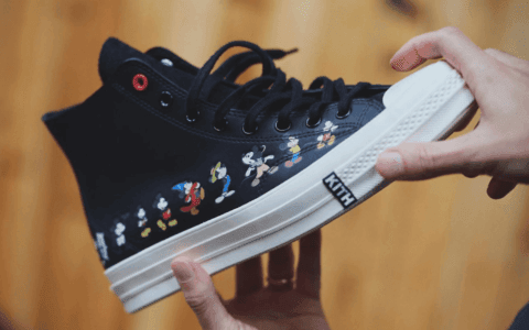 迪士尼x Kith x Converse Chuck 70首度曝光！这一排米老鼠也太可爱了！