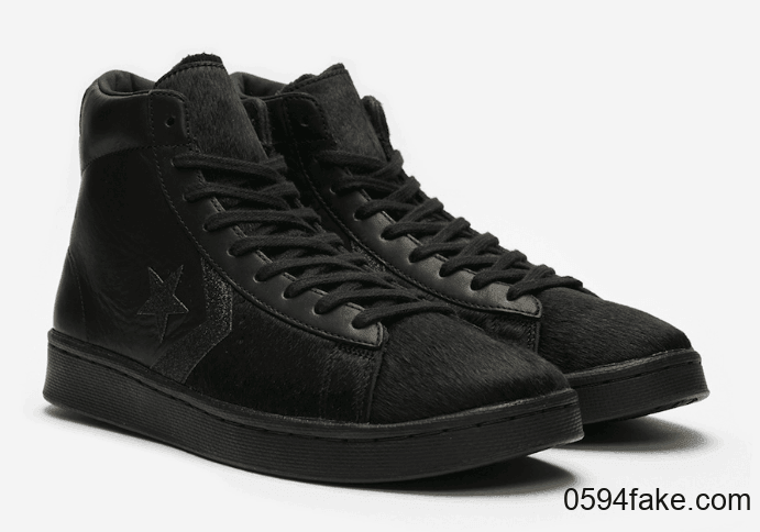 马毛皮革拼接！这双Converse Pro Leather Mid有点特别！