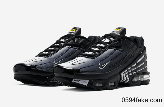 简约百搭配色！全新 Air Max Plus 3释出官图！ 货号：CD7005-003