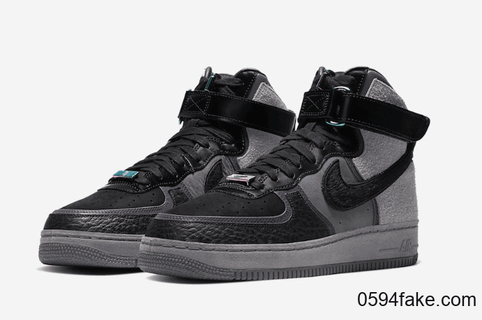 超高规格联名！A Ma Maniére x Nike Air Force 1 High首度曝光！ 货号：CT6665-001