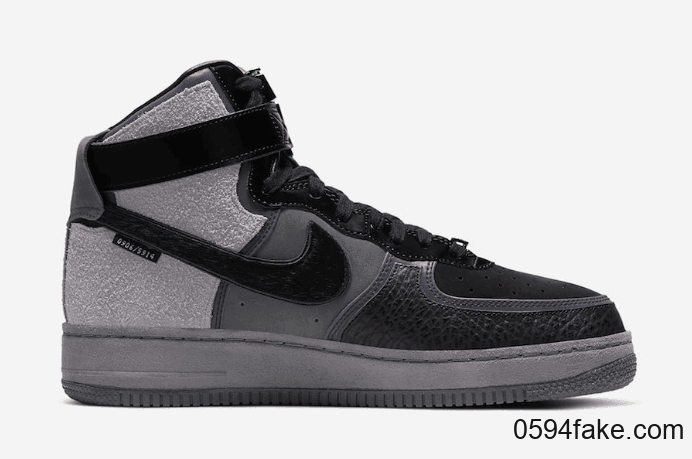 超高规格联名！A Ma Maniére x Nike Air Force 1 High首度曝光！ 货号：CT6665-001