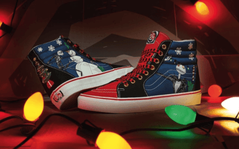 搞怪风格！Vans Sk8-Hi“ Christmas Town”明日发售！