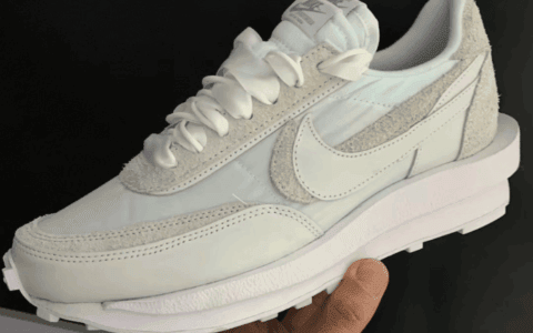 简约百搭！Sacai x Nike LDWaffle“ White Nylon”实物图曝光！