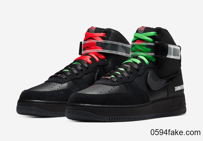 高规格之作！Lauren Halsey x Nike Air Force 1 High“ Los Angeles”下月发售！ 货号：CU3052-001