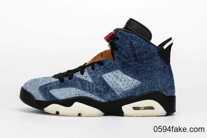 水洗丹宁鞋面！这双Air Jordan 6“ Washed Denim”有点好看！ 货号：CT5350-401