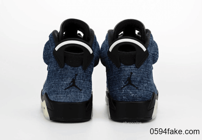 水洗丹宁鞋面！这双Air Jordan 6“ Washed Denim”有点好看！ 货号：CT5350-401