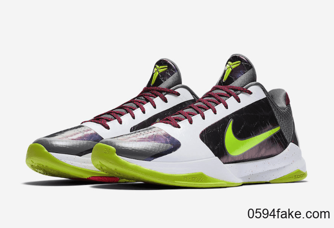 人气“小丑”配色！Kobe 5 Protro“ Chaos”将于12月26日发售！ 货号：CD4991-100