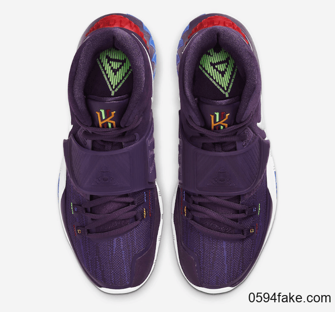 葡萄紫配色！Nike Kyrie 6“ Grand Purple”月底发售！ 货号：BQ4630-500