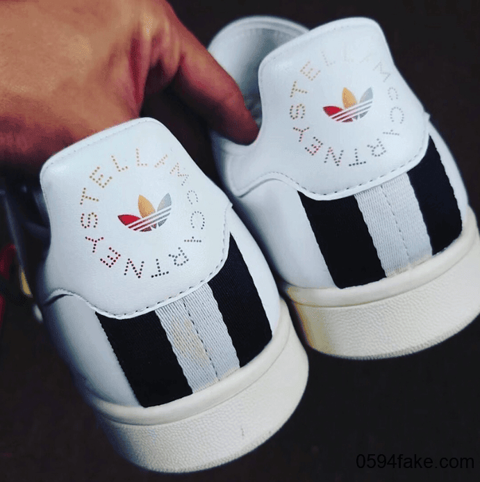 元气彩虹鞋带！Stella McCartney x adidas Stan Smith下月发售！