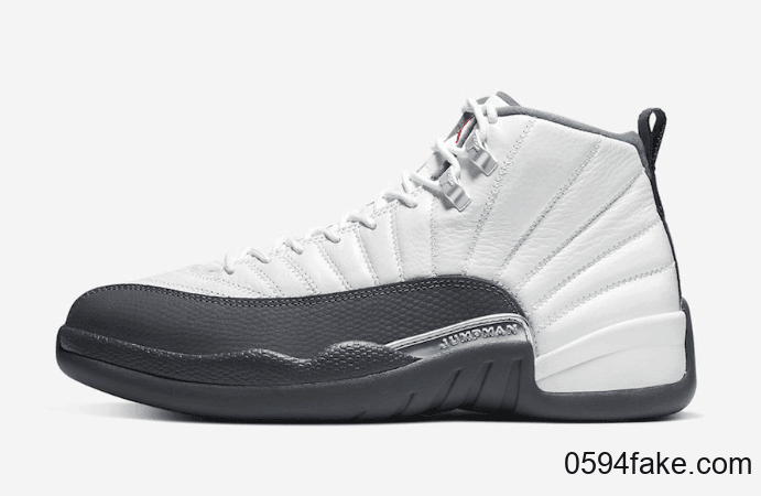 简约白灰配色！Air Jordan 12“ Dark Grey”释出官图！ 货号：130690-160