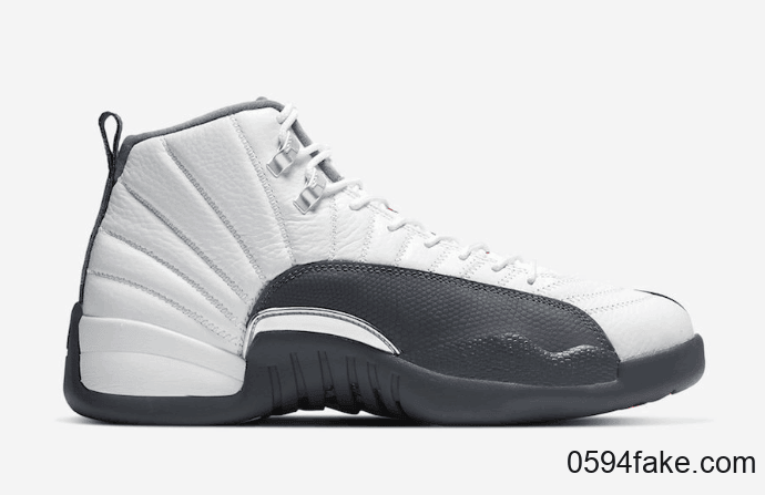 简约白灰配色！Air Jordan 12“ Dark Grey”释出官图！ 货号：130690-160