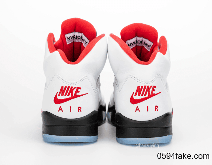 “流川枫”配色Air Jordan 5“Fire Red”最新实物图来了！看完分分钟种草！ 货号：CT4838-102