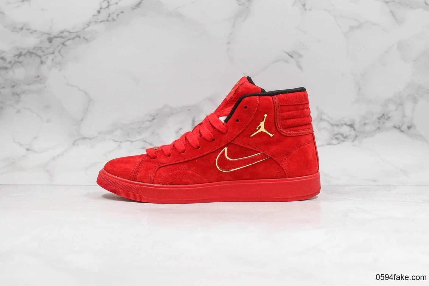 乔丹Air Jordan 1 x EDison CHEN公司级版本陈冠希联名款春节限定配色AJ1内置气垫真刺绣恭喜发财 货号：AA819953-001