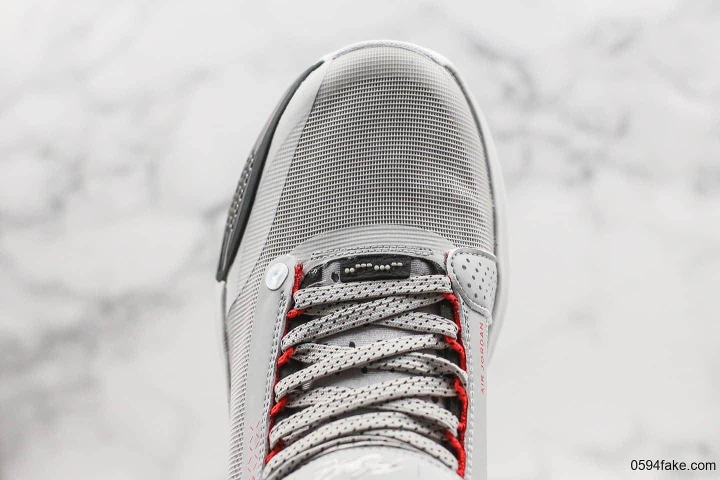 乔丹Air Jordan XXXIV PE Eclipse纯原版本未来概念轻量化AJ34篮球鞋狼灰色内置气垫支持实战镂空中底 货号：BQ3381-500