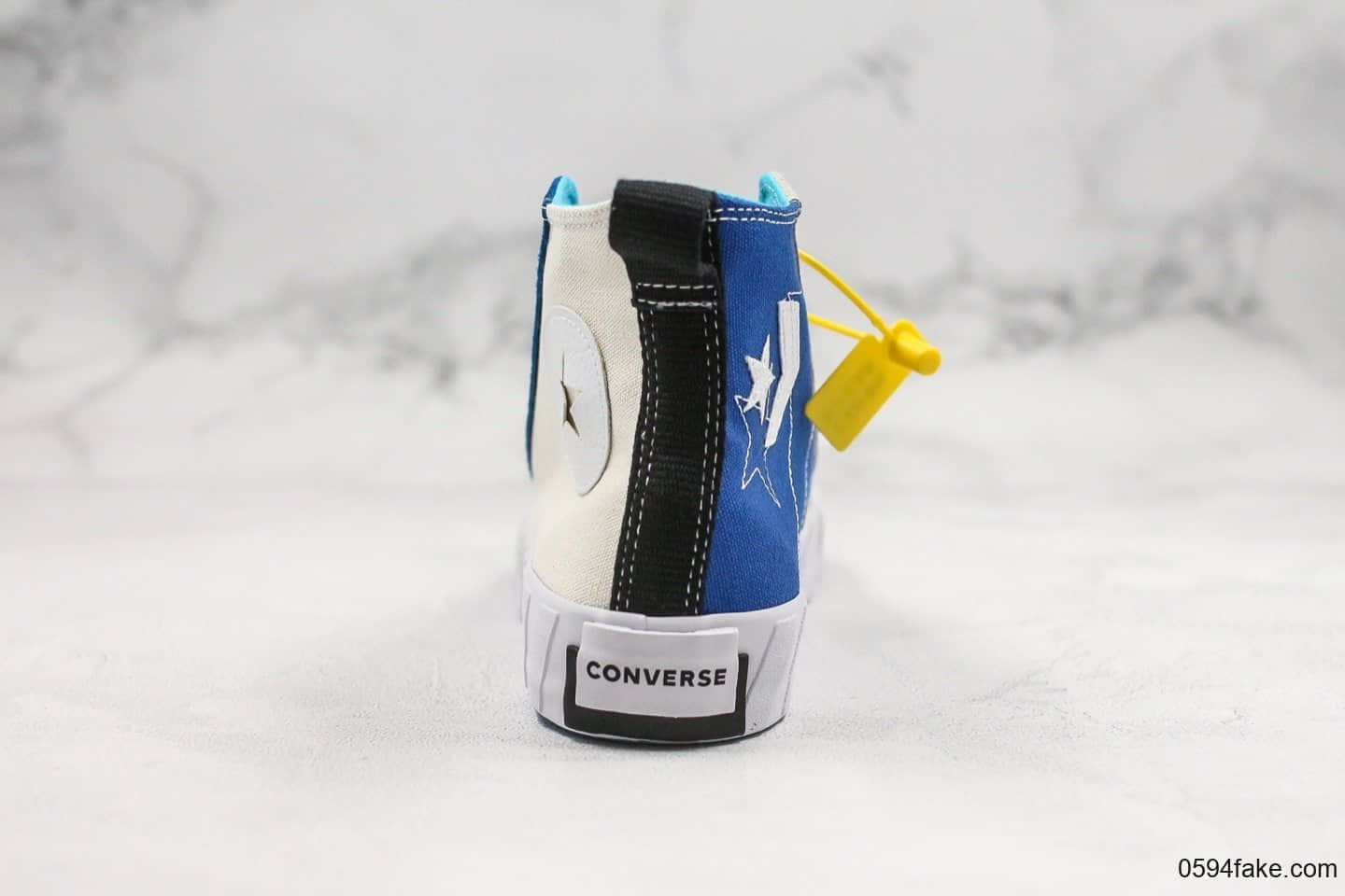 匡威Converse Chuck Taylor All Star High 1970 NOT A CHUCK公司级版本新款四色鸳鸯拼接正确PU硅蓝中底原盒原标 货号：167242C