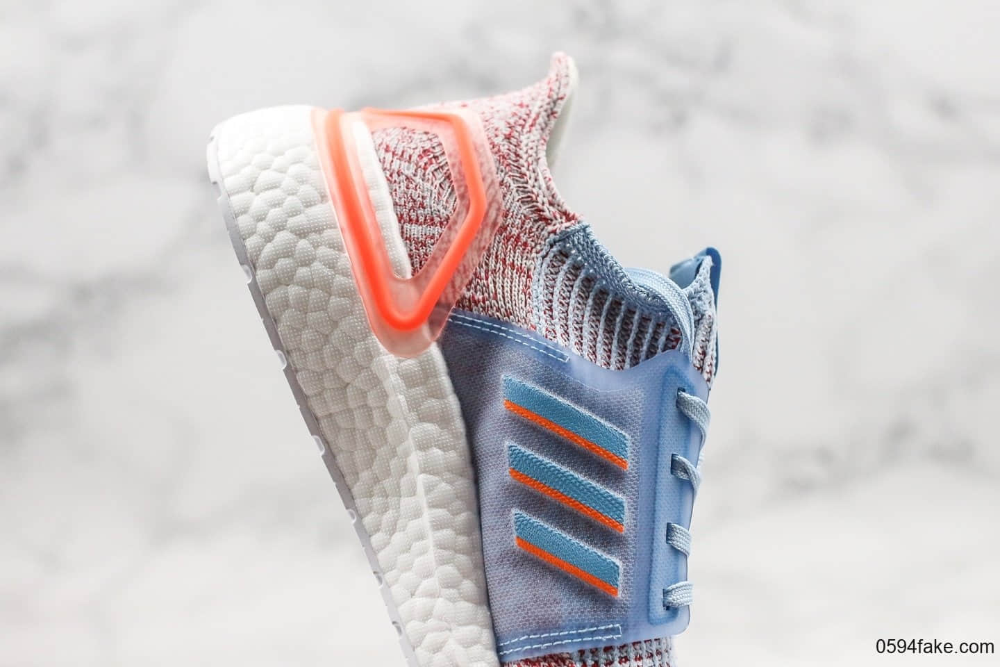 阿迪达斯Adidas UltraBoost19 CONSORTIUM纯原版本珊瑚粉配色UB爆米花5.0原厂Boost缓震大底原盒原标 货号：G27483