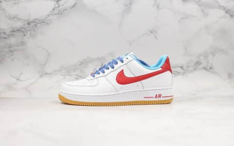 耐克Nike Air Force 1 low x CLOT纯原版本陈冠希联名款低帮空军一号红白蓝首发版本内置气垫 货号：CU1980-190