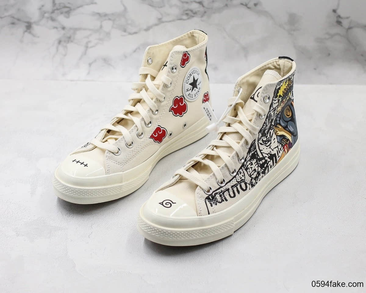 匡威Converse 1970S x 火影NARUTO -ナルト-日版限定联名款高帮帆布鞋公司级版本原盒原标正确硅蓝中底原厂硫化大底