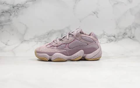 阿迪达斯Adidas Yeezy500 Soft Vision纯原版本椰子500老爹鞋灭霸薰衣草紫原厂材质打造内置吊牌芯片 货号：FW2656