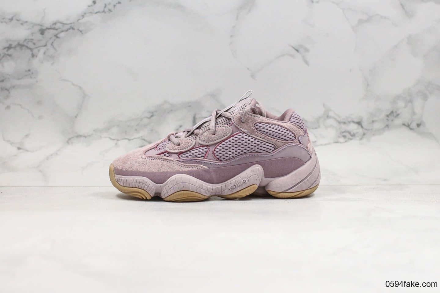 阿迪达斯Adidas Yeezy500 Soft Vision纯原版本椰子500老爹鞋灭霸薰衣草紫原厂材质打造内置吊牌芯片 货号：FW2656