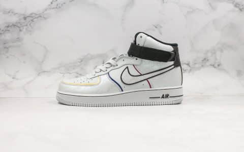 耐克Nike Air Force 1 ‘07 Day of the Dead公司级版本高帮空军一号致敬墨西哥传统节日亡灵节配色内置气垫独家实拍 货号：CT1138-100