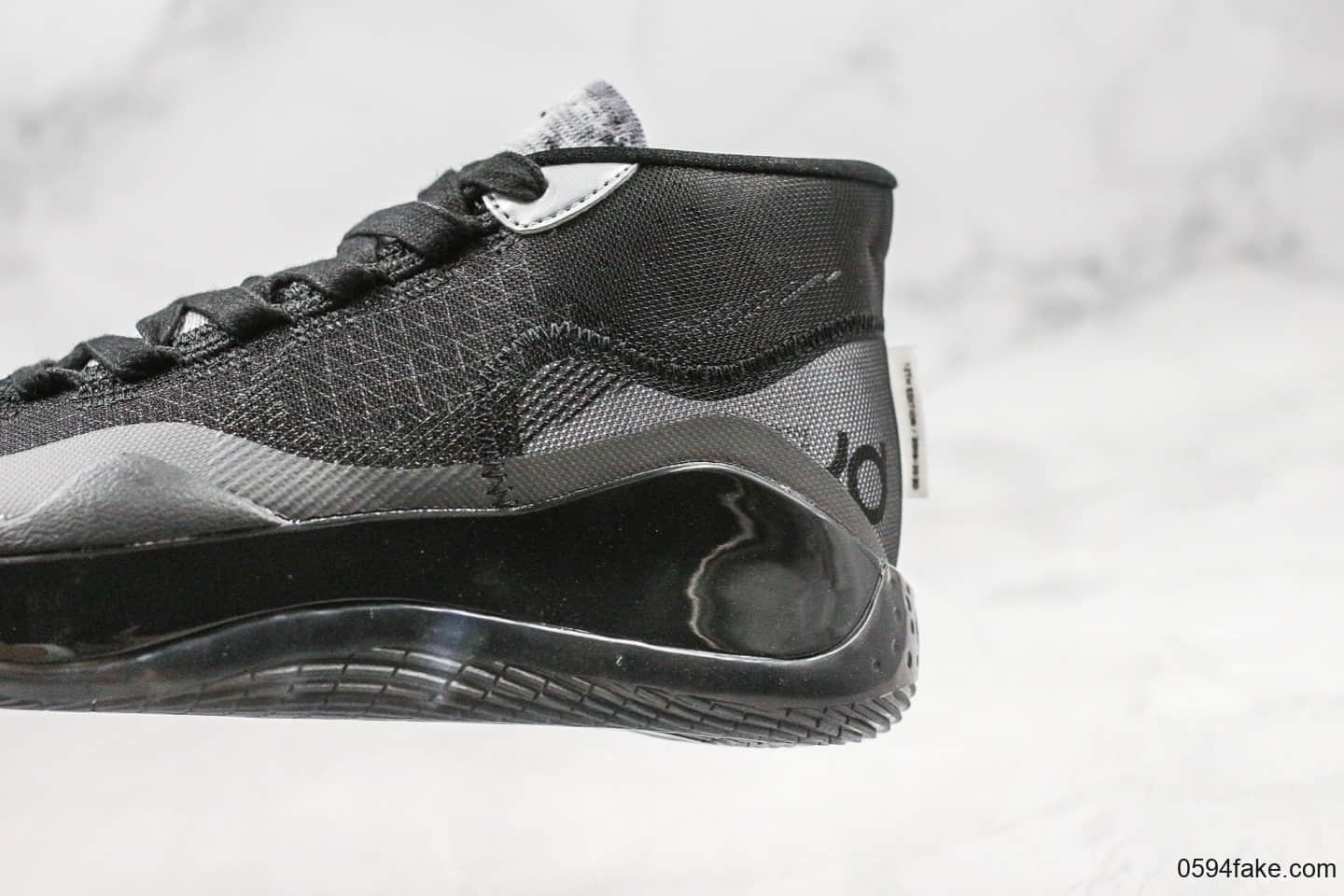耐克Nike Zoom KD12 EP SJX纯原版本杜兰特12带篮球鞋纯黑内置双Zoom气垫加持支持高强度实战 货号：AR4230-003