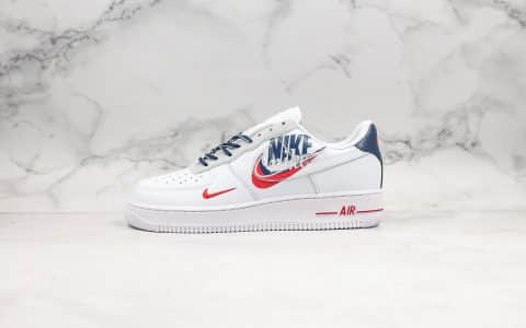 耐克Nike Air Force 1 Low 1'07 Lv8公司级版本低帮空军一号白蓝双勾内置气垫原楦头原纸板打造 货号：CT1138-133