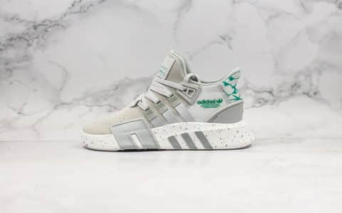 阿迪达斯Adidas EQT BASK ADV纯原版本秋冬麂皮EQT系列灰绿色原厂PU大底原档案数据开发 货号：EE7818