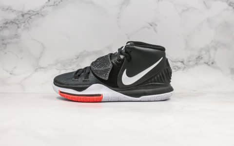 耐克Nike Kylie 6纯原版本欧文6代篮球鞋黑白红泼墨内置气垫支持实战原盒配件 货号：BQ4631-001