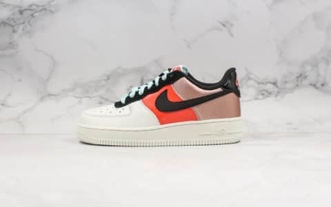 耐克Nike Air Force 1 Low纯原版本低帮空军一号粉白红内置全掌气垫原楦头纸板打造原档案数据开发 货号：CT3429-900