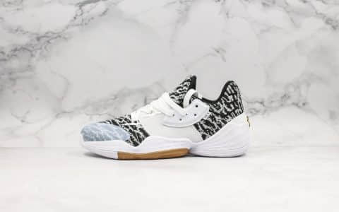 阿迪达斯adidas Harden Vol.4 Gca纯原版本哈登4代篮球鞋黑白配色原档案数据开发原材料打造一比一实战篮球鞋 货号：EF1260