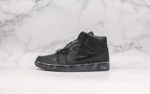 乔丹Air Jordan 1 Fearless x CLOT公司级版本陈冠希联名款AJ1铜钱黑丝绸原档数据开发原盒原标 货号：CU2804-300