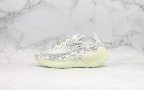 阿迪达斯Adidas Yeezy Boost 380 V3 Alien公司级版本雪花斑点外星人侃爷联名款叶子380V3原厂boost中底原档案数据开发 货号：FV3260