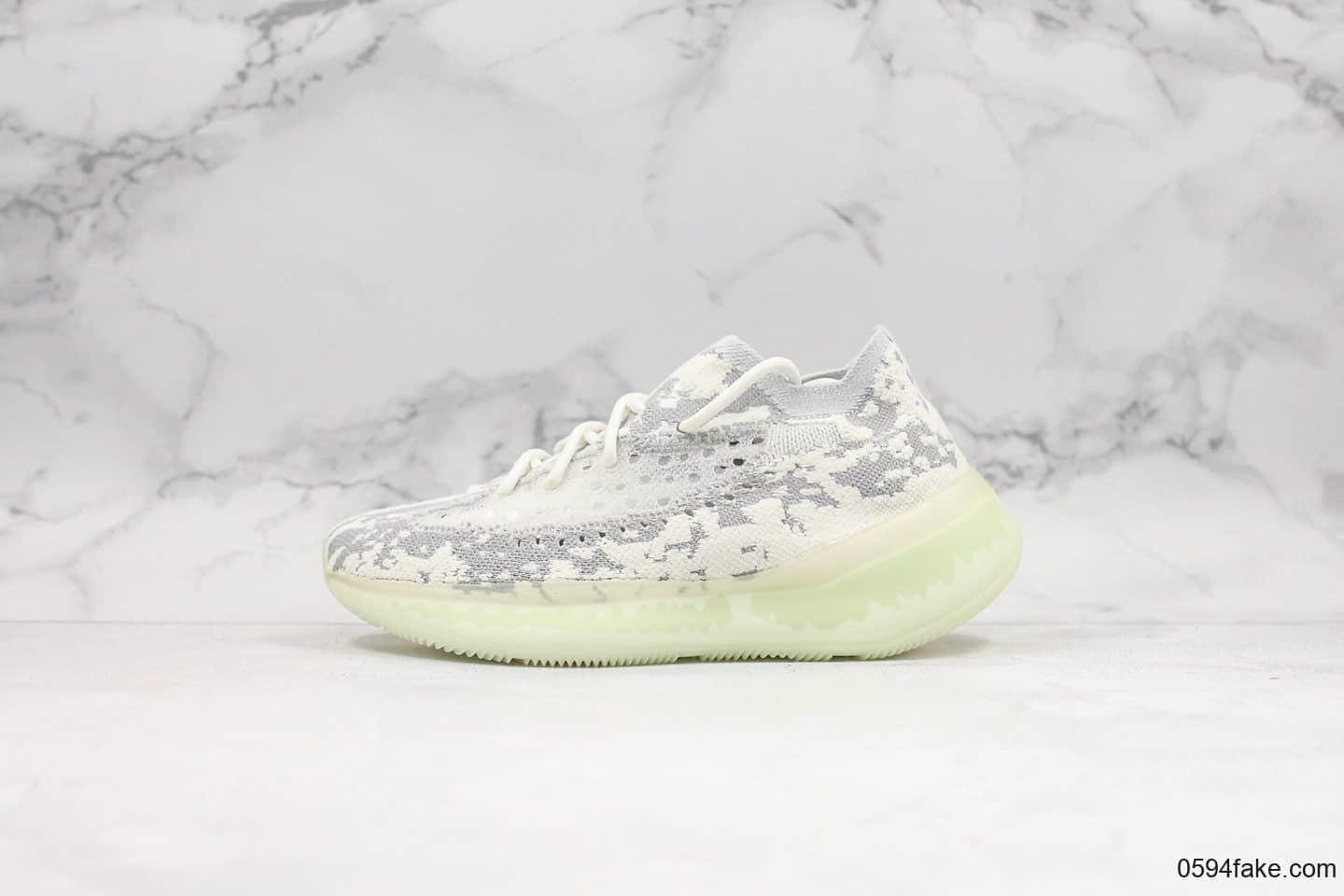 阿迪达斯Adidas Yeezy Boost 380 V3 Alien公司级版本雪花斑点外星人侃爷联名款叶子380V3原厂boost中底原档案数据开发 货号：FV3260