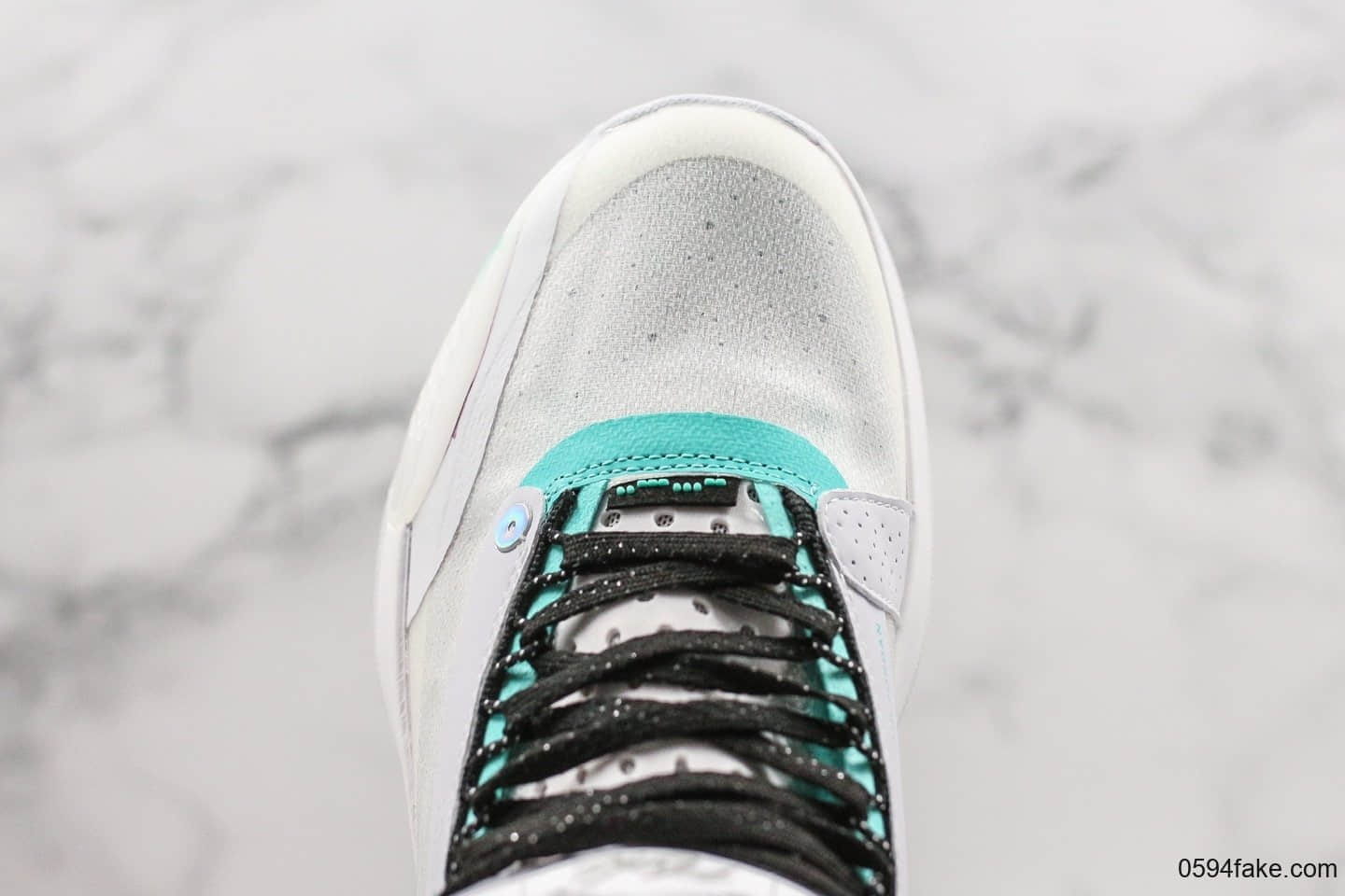 乔丹Air Jordan 34纯原版本郭艾伦配色aj34原盒原标鞋底镂空技术缓震内置气垫支持实战 货号：BQ3381-103