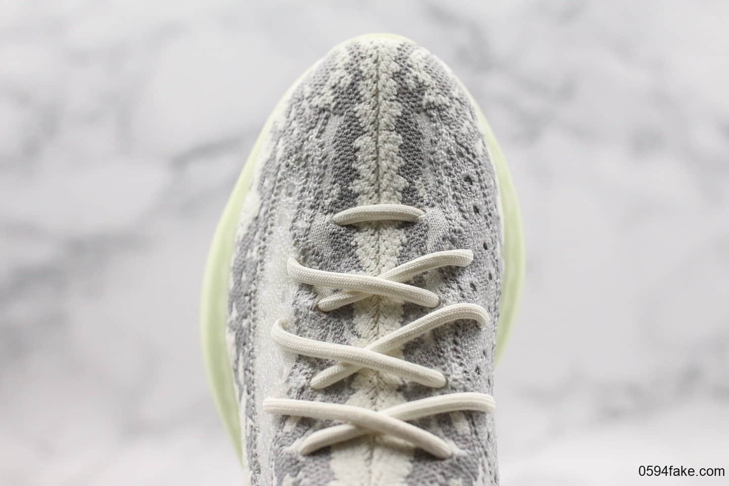 阿迪达斯Adidas Yeezy Boost 380 V3 Alien公司级版本雪花斑点外星人侃爷联名款叶子380V3原厂boost中底原档案数据开发 货号：FV3260