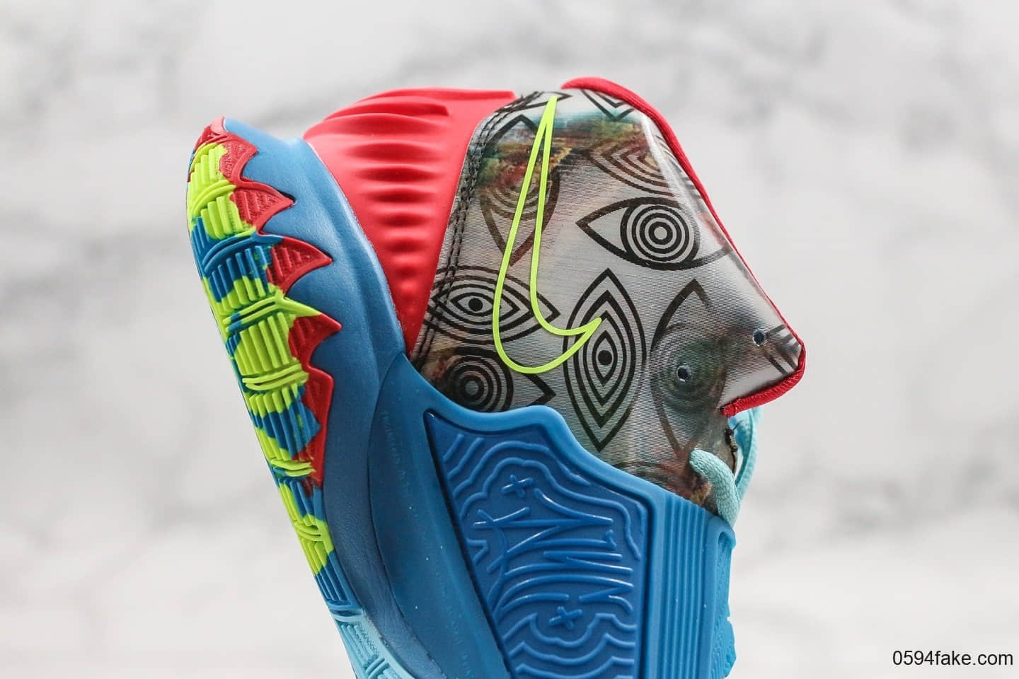 耐克Nike Kyrie 6 Pre-Heat NYC纯原版本欧文6蓝色纽约限定配色内置气垫支持高强度实战篮球鞋 货号：CN9839-401
