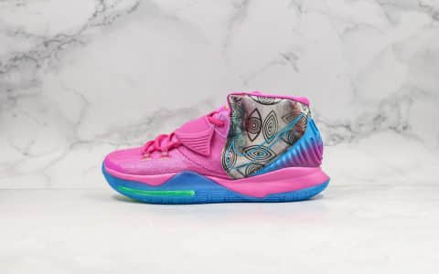 耐克Nike Kyrie 6 Pre-Heat Tokyo纯原版本欧文6粉色东京限定配色原档案数据开发实战篮球鞋 货号：CQ7634-601