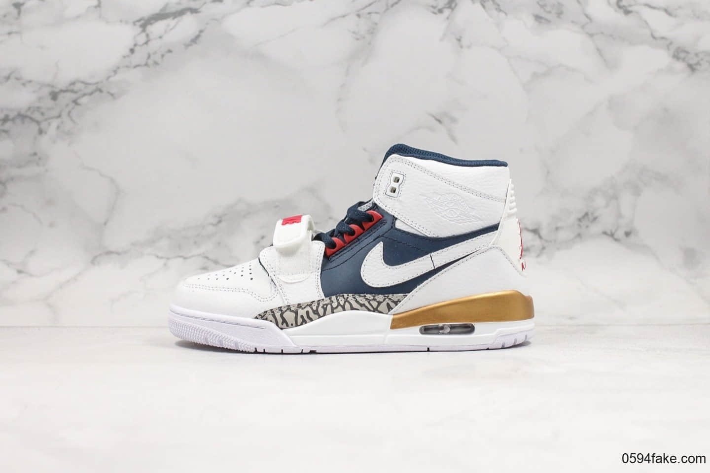 乔丹Air Jordan Legacy 312 NRG Pure white纯原版本白蓝配色AJ三合一内置气垫原楦头原纸板打造 货号：AV3922-101